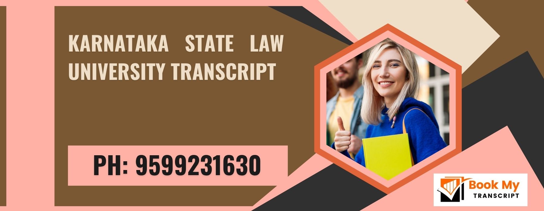 Karnataka State Law University Transcript, Moi, Degree Certificate, 9599231630