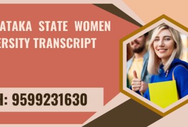 Karnataka State Women University Transcript, Moi, Degree Certificate,  9599231630