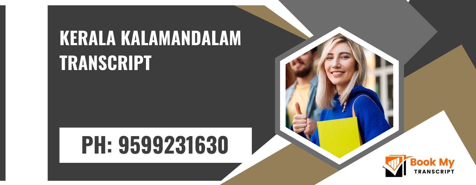 Kerala Kalamandalam Transcript, Moi, Degree Certificate,  9599231630