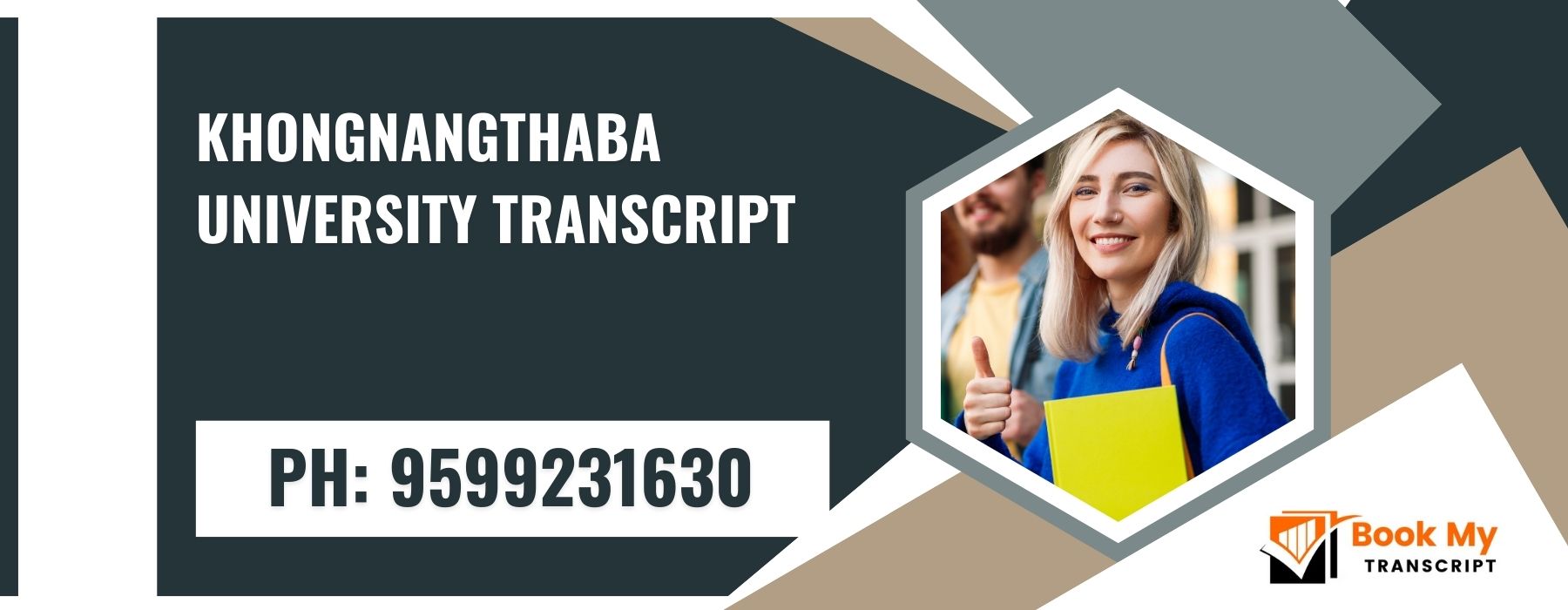 Khongnangthaba University Transcript, Moi, Degree Certificate,  9599231630