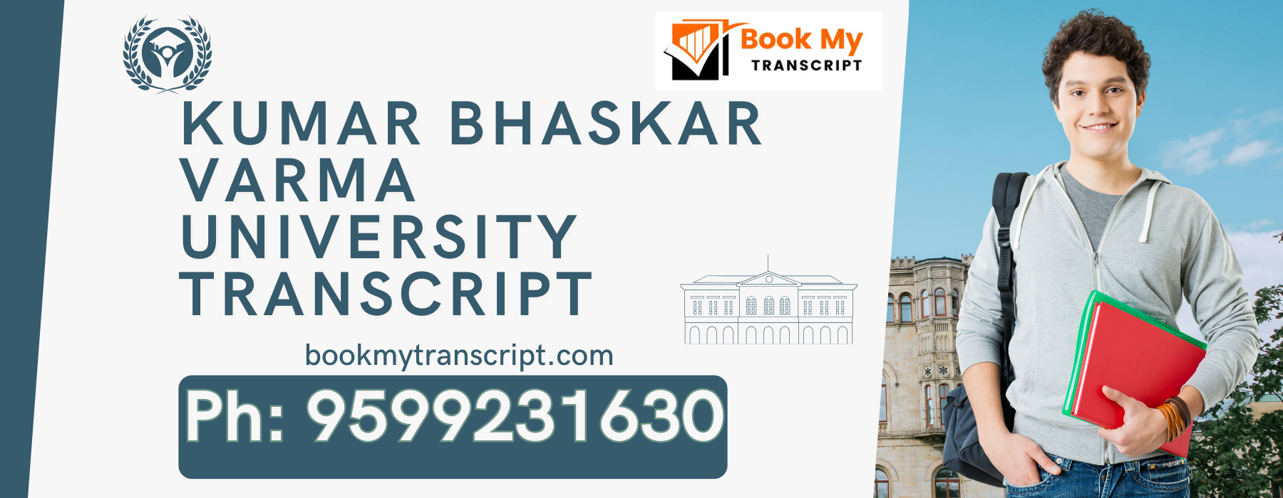 Kumar Bhaskar Varma University Transcript, Moi, Degree Certificate, Duplicate Marksheet, lor-9599231630