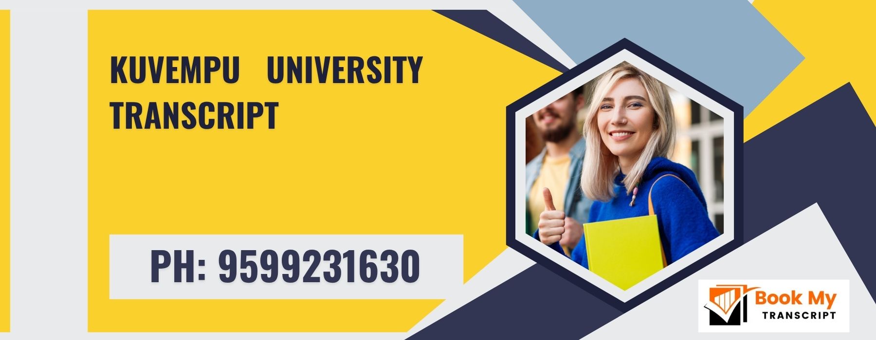 Kuvempu University Transcript, Moi, Degree Certificate  9599231630