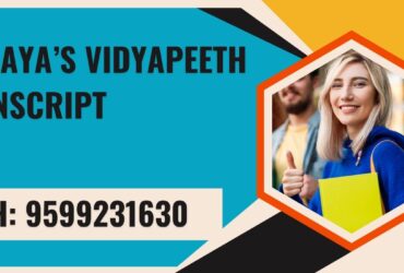 Lingaya’s Vidyapeeth Transcript, Moi, Degree Certificate,  9599231630