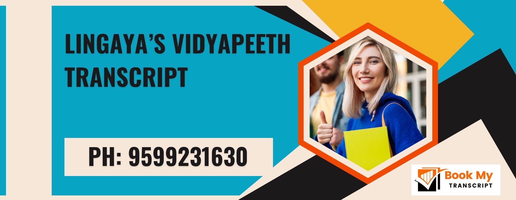 Lingaya’s Vidyapeeth Transcript, Moi, Degree Certificate,  9599231630