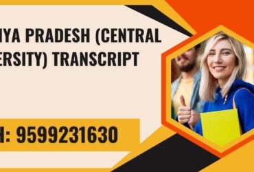 Madhya Pradesh (central University) Transcript, Moi, Degree Certificate 9599231630