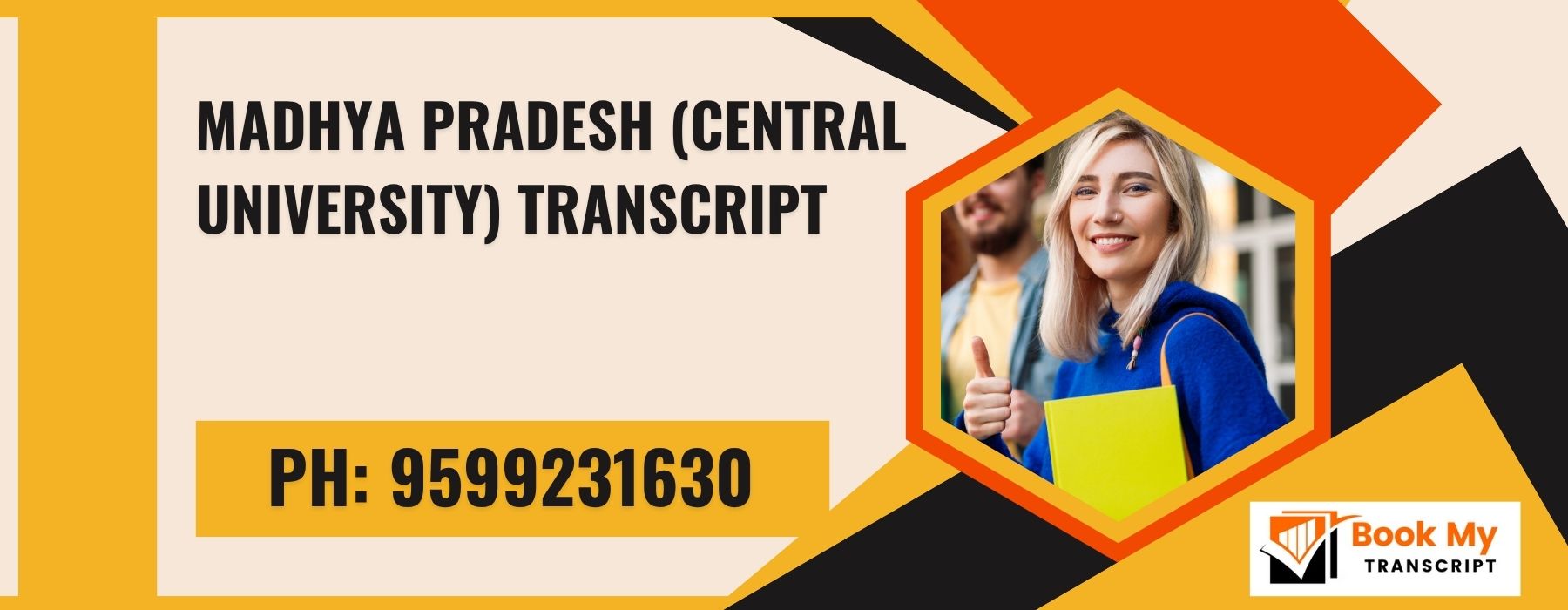 Madhya Pradesh (central University) Transcript, Moi, Degree Certificate 9599231630
