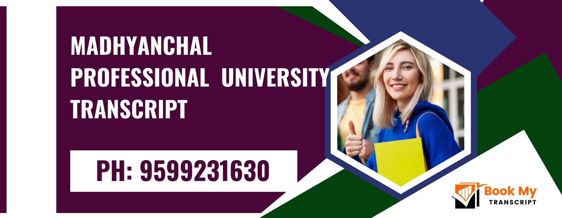 Madhyanchal Professional University Transcript, Moi, Degree Certificate,  9599231630
