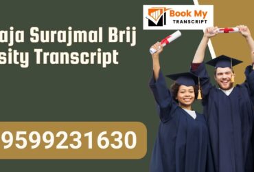 Maharaja Surajmal Brij University Transcript, Moi, Degree Certificate 9599231630