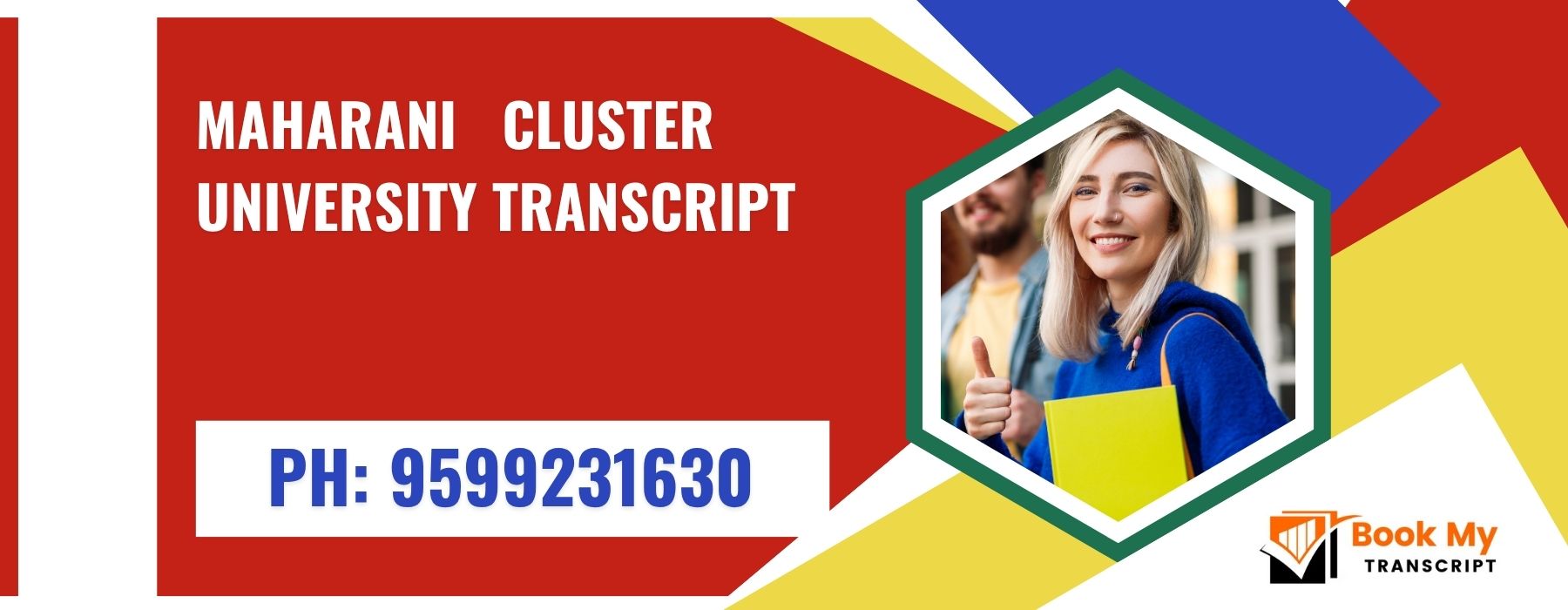 Maharani Cluster University Transcript, Moi, Degree Certificate,  9599231630