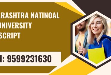 Maharashtra National Law University Transcript, Moi, Degree Certificate 9599231630