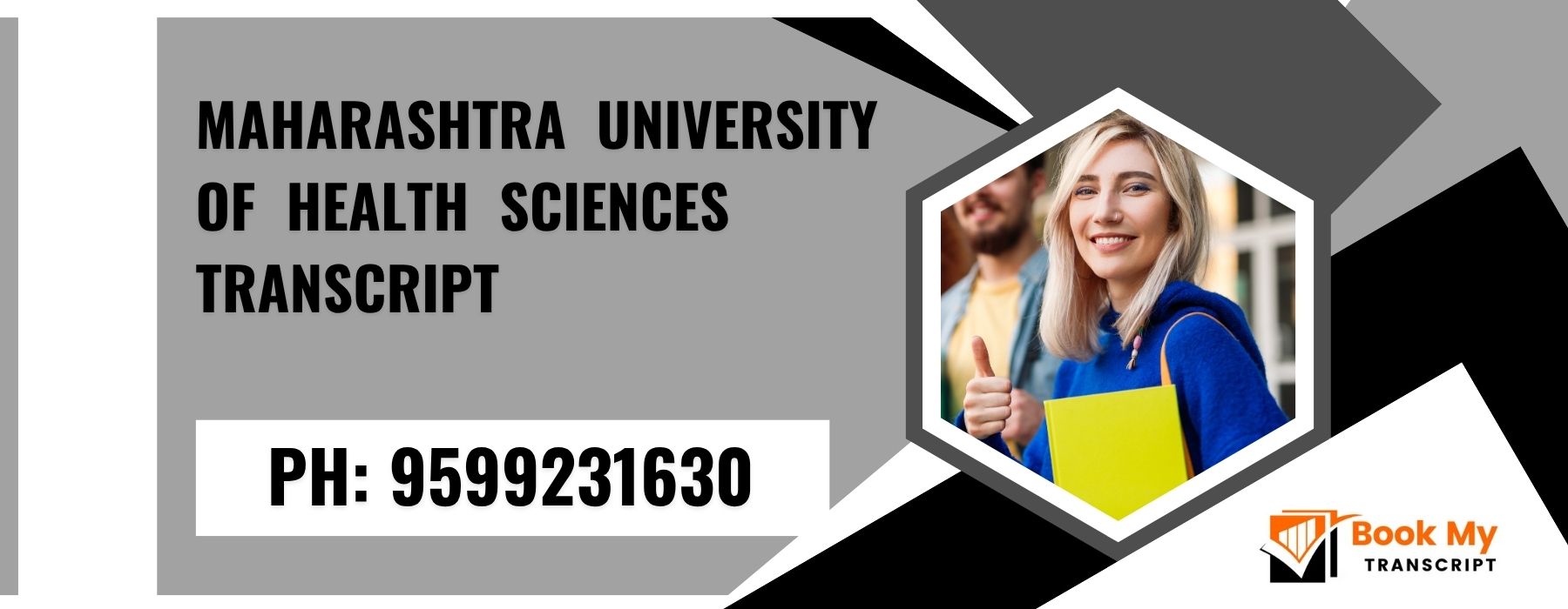 Maharashtra University of Health Sciences Transcript, Moi, Degree Certificate 9599231630