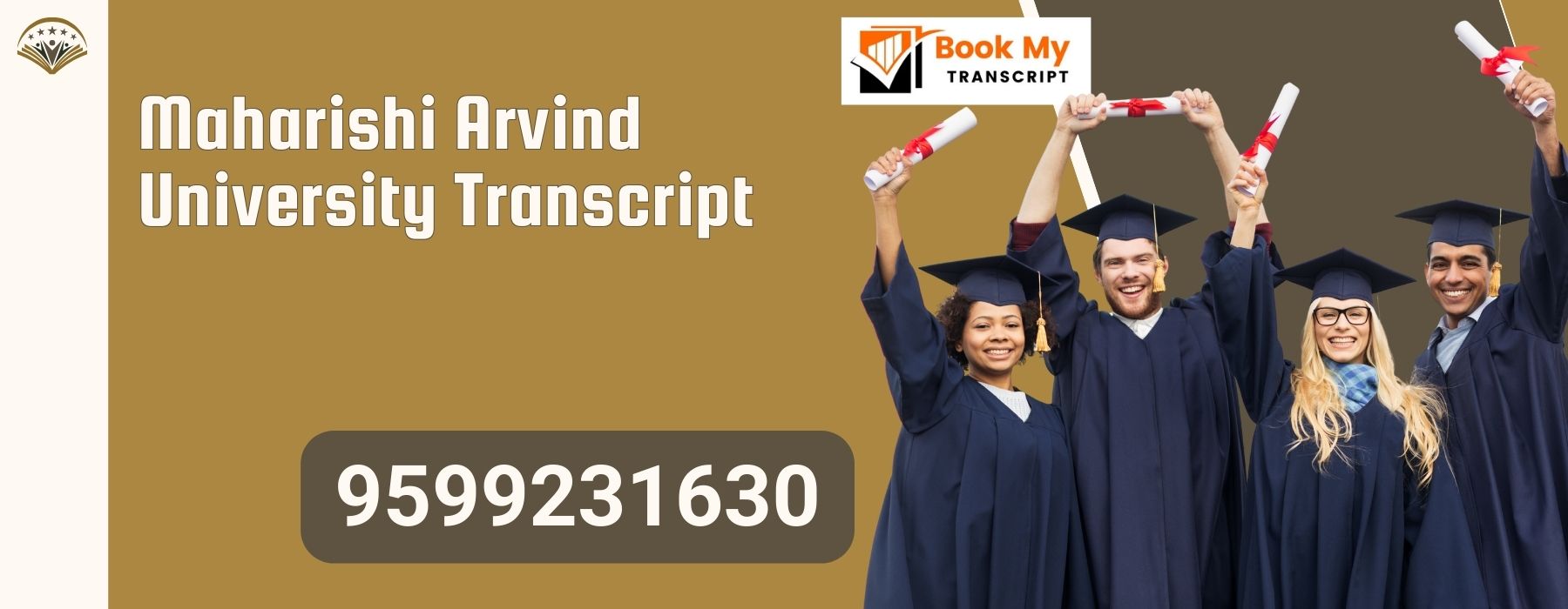 Maharishi Arvind University Transcript, Moi, Degree Certificate, 9599231630