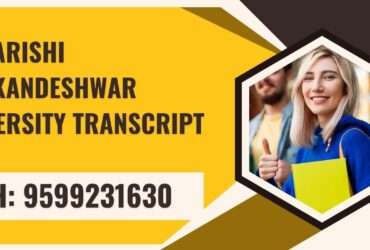 Maharishi Markandeshwar University Transcript, Moi, Degree Certificate 9599231630