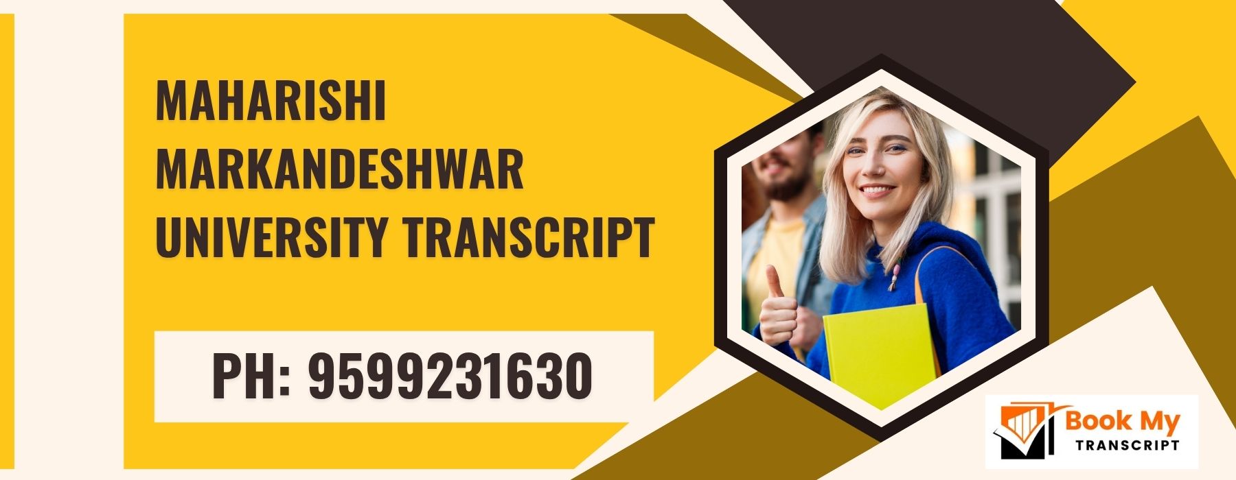 Maharishi Markandeshwar University Transcript, Moi, Degree Certificate 9599231630