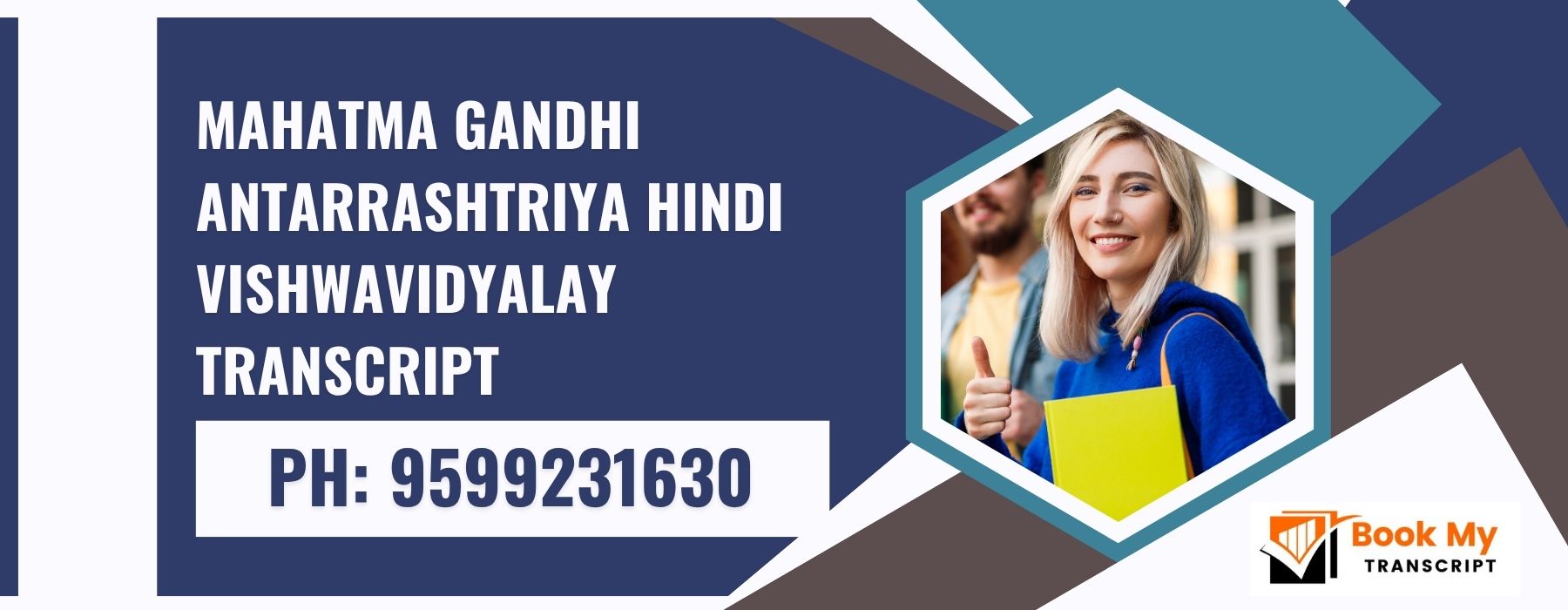 Mahatma Gandhi Antarrashtriya Hindi Vishwavidyalay Transcript, Moi, Degree Certificate 9599231630
