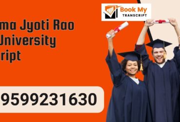 Mahatma Jyoti Rao Phule University Transcript, Moi, Degree Certificate 9599231630