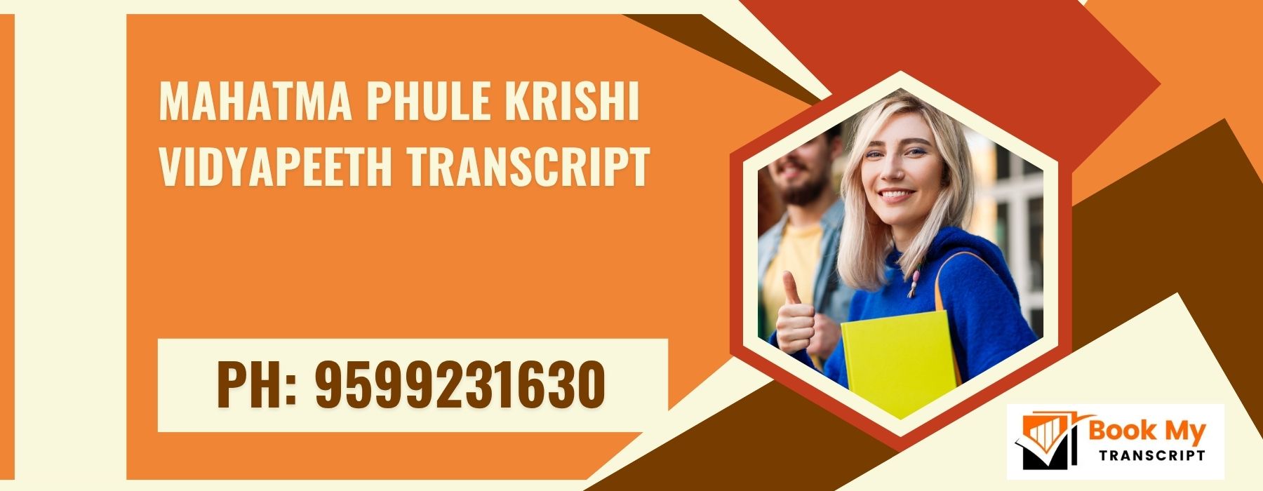 Mahatma Phule Krishi Vidyapeeth Transcript, Moi, Degree Certificate, 9599231630