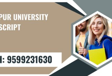 Manipur University Transcript, Moi, Degree Certificate 9599231630