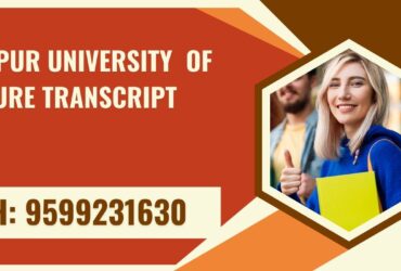 Manipur University of Culture Transcript, Moi, Degree Certificate,  9599231630
