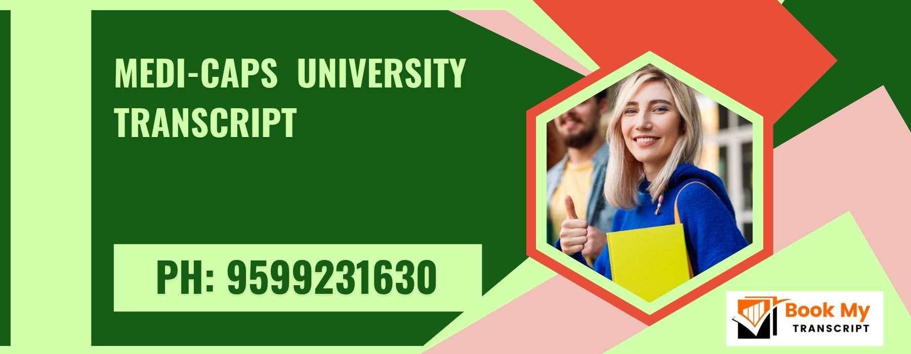 Medi-caps University Transcript, Moi, Degree Certificate, 9599231630