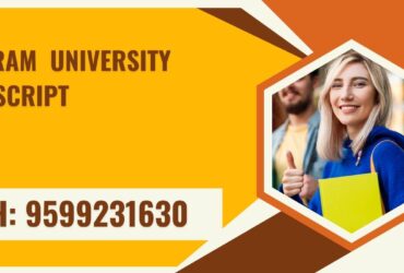 Mizoram University Transcript, Moi, Degree Certificate 9599231630