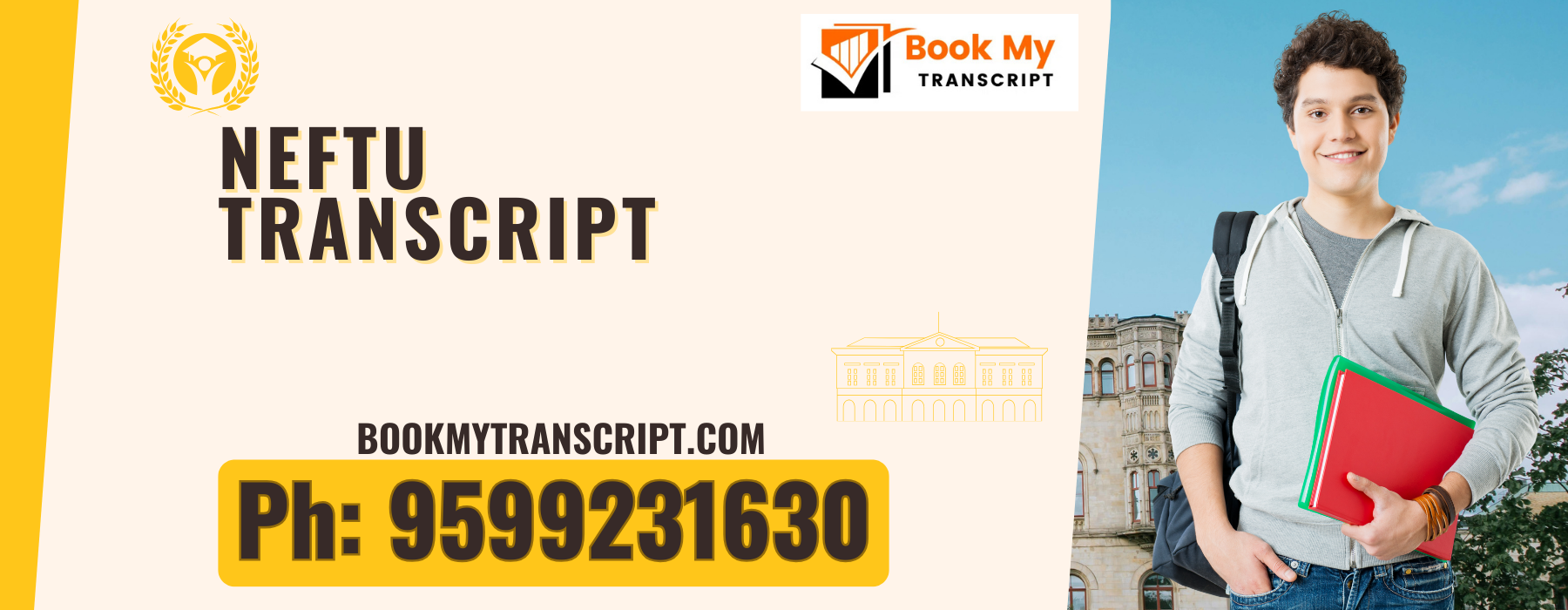 Neftu Transcript, Moi, Degree Certificate, Duplicate Marksheet, lor-9599231630