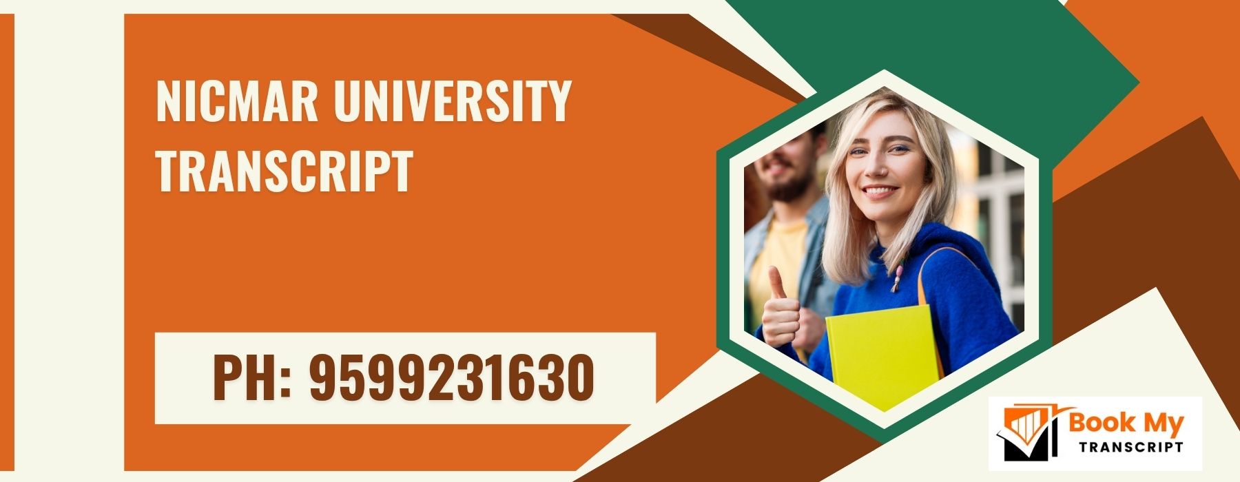 Nicmar University Transcript, Moi, Degree Certificate,  9599231630