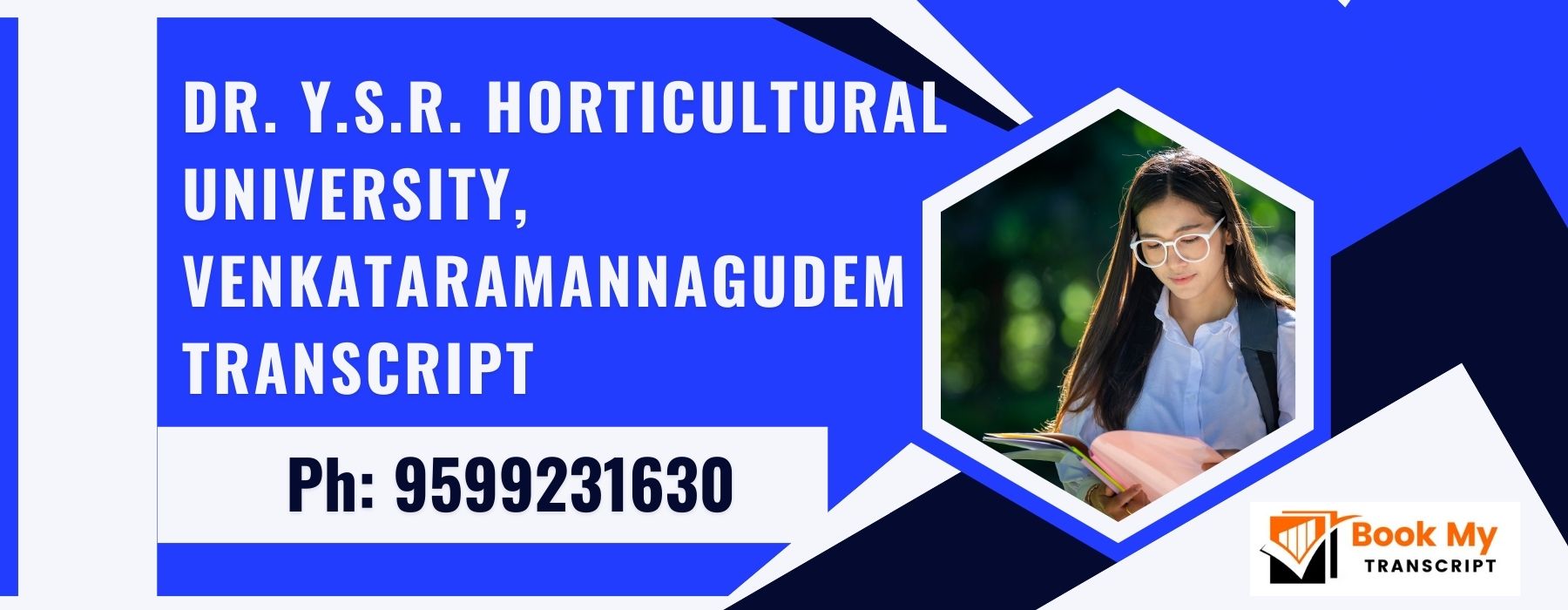 Dr. Y.s.r. Horticultural University, Venkataramannagudem Transcript, Moi, Degree Certificate, Duplicate Marksheet, lor-9599231630