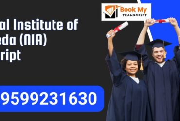 National Institute of Ayurveda (nia) Transcript, Moi, Degree Certificate, 9599231630
