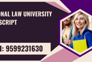 National Law University Transcript, Moi, Degree Certificate, 9599231630