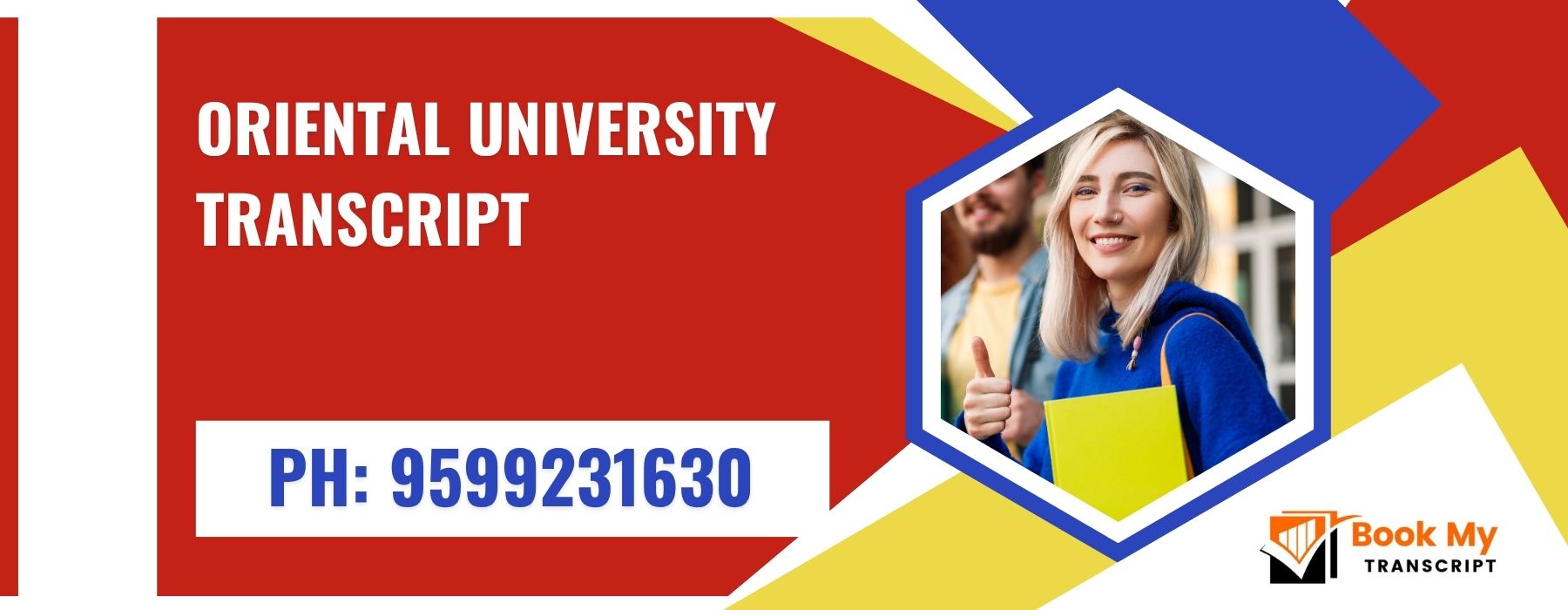 Oriental University Transcript, Moi, Degree Certificate,  9599231630
