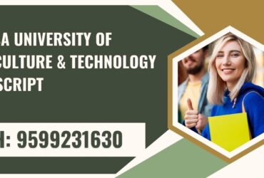 Orissa University of Agriculture & Technology Transcript, Moi, Degree Certificate, 9599231630