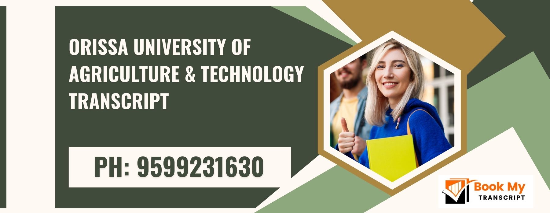 Orissa University of Agriculture & Technology Transcript, Moi, Degree Certificate, 9599231630