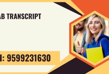 Punjab Transcript, Moi, Degree Certificate, 9599231630