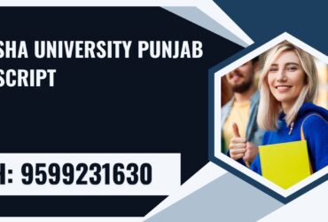 Plaksha University Punjab Transcript, Moi, Degree Certificate,  9599231630
