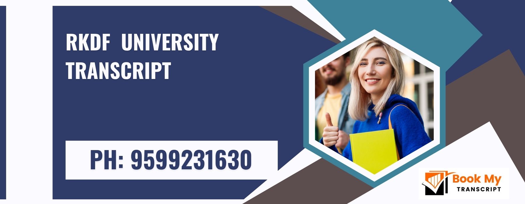 Rkdf University Transcript, Moi, Degree Certificate 9599231630