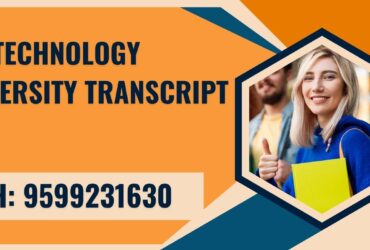 Rai Technology University Transcript, Moi, Degree Certificate,   9599231630