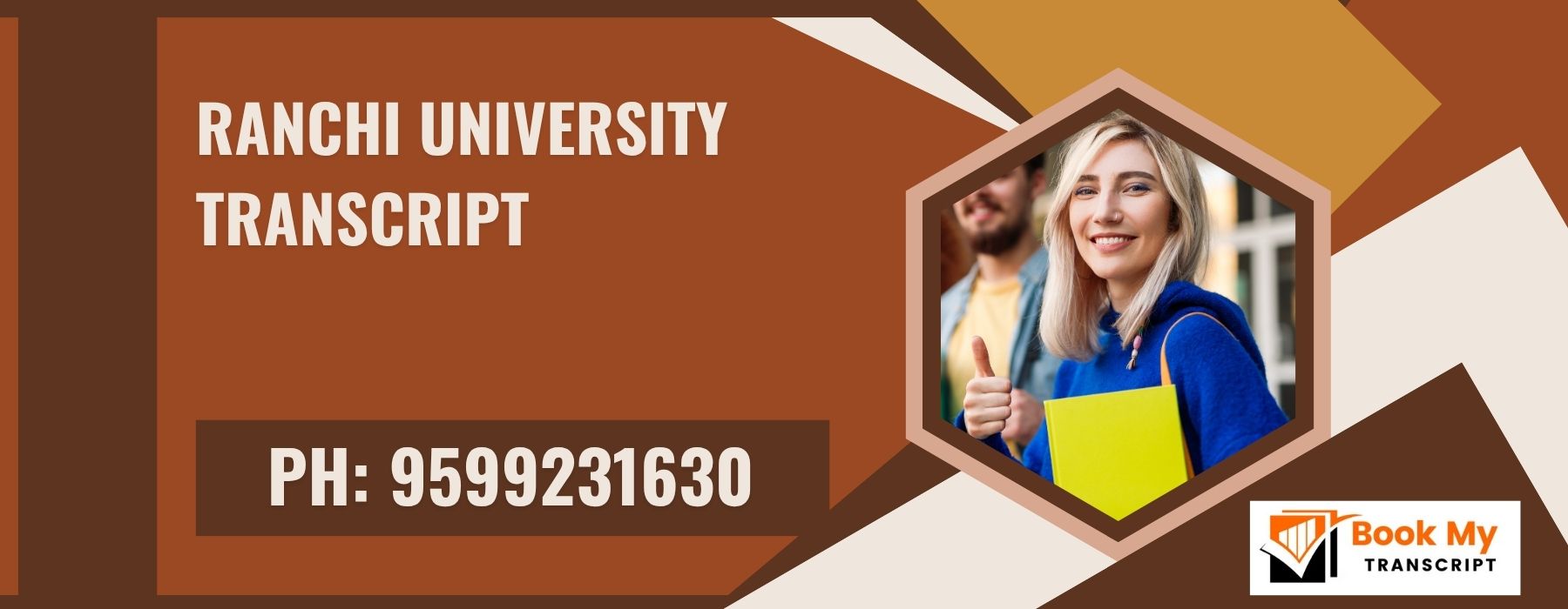 Ranchi University Transcript, Moi, Degree Certificate 9599231630