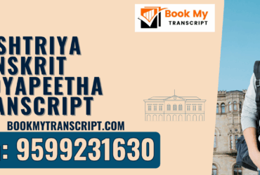 Rashtriya Sanskrit Vidyapeetha Transcript, Moi, Degree Certificate, Duplicate Marksheet, lor-9599231630