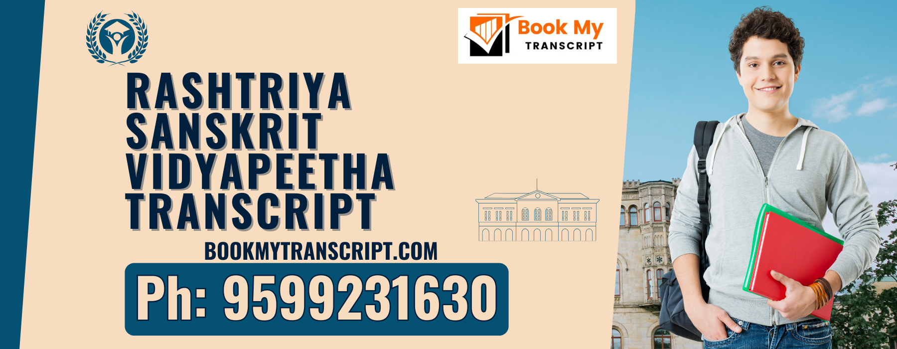 Rashtriya Sanskrit Vidyapeetha Transcript, Moi, Degree Certificate, Duplicate Marksheet, lor-9599231630