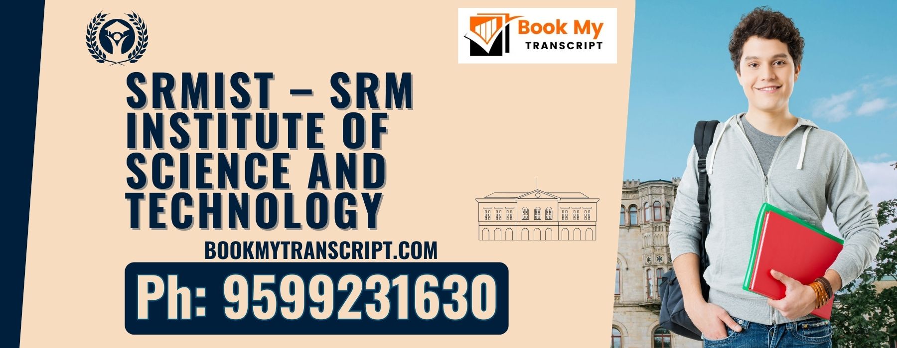 Srmist – Srm Institute of Science and Technology Transcript, Moi, Degree Certificate, Duplicate Marksheet, lor-9599231630