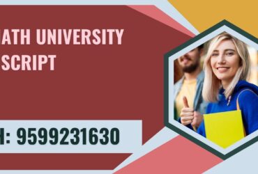 Sai Nath University Transcript, Moi, Degree Certificate, 9599231630
