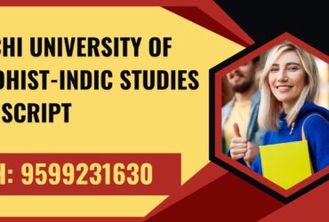 Sanchi University of Buddhist-indic Studies Transcript, Moi, Degree Certificate,  9599231630