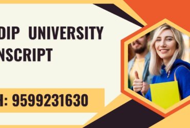 Sandip University Transcript, Moi, Degree Certificate, 9599231630