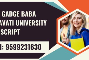 Sant Gadge Baba Amravati University Transcript, Moi, Degree Certificate, 9599231630