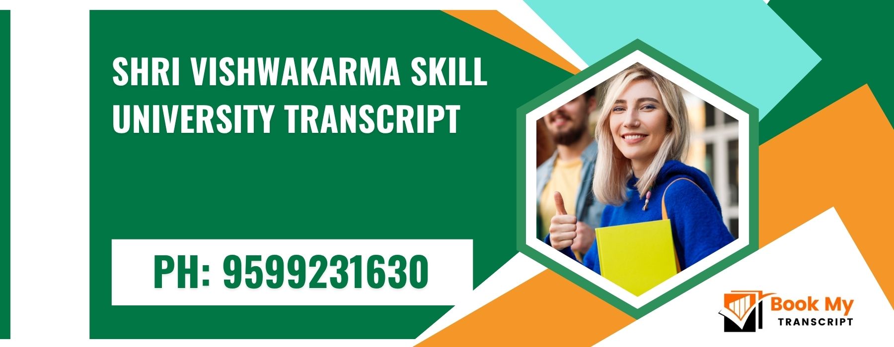 Shri Vishwakarma Skill University Transcript, Moi, Degree Certificate 9599231630
