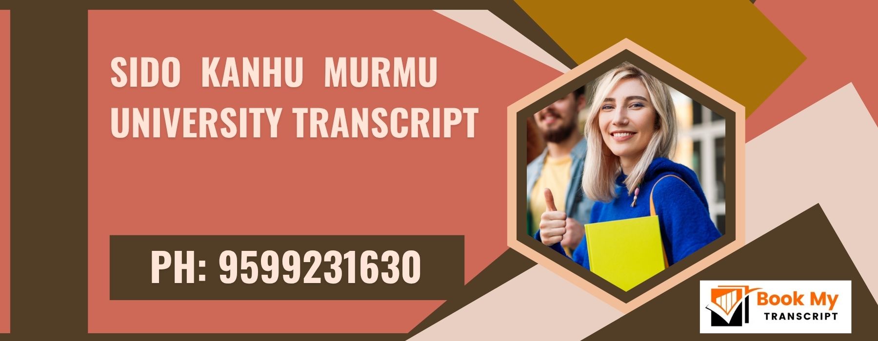 Sido Kanhu Murmu University Transcript, Moi, Degree Certificate,  9599231630