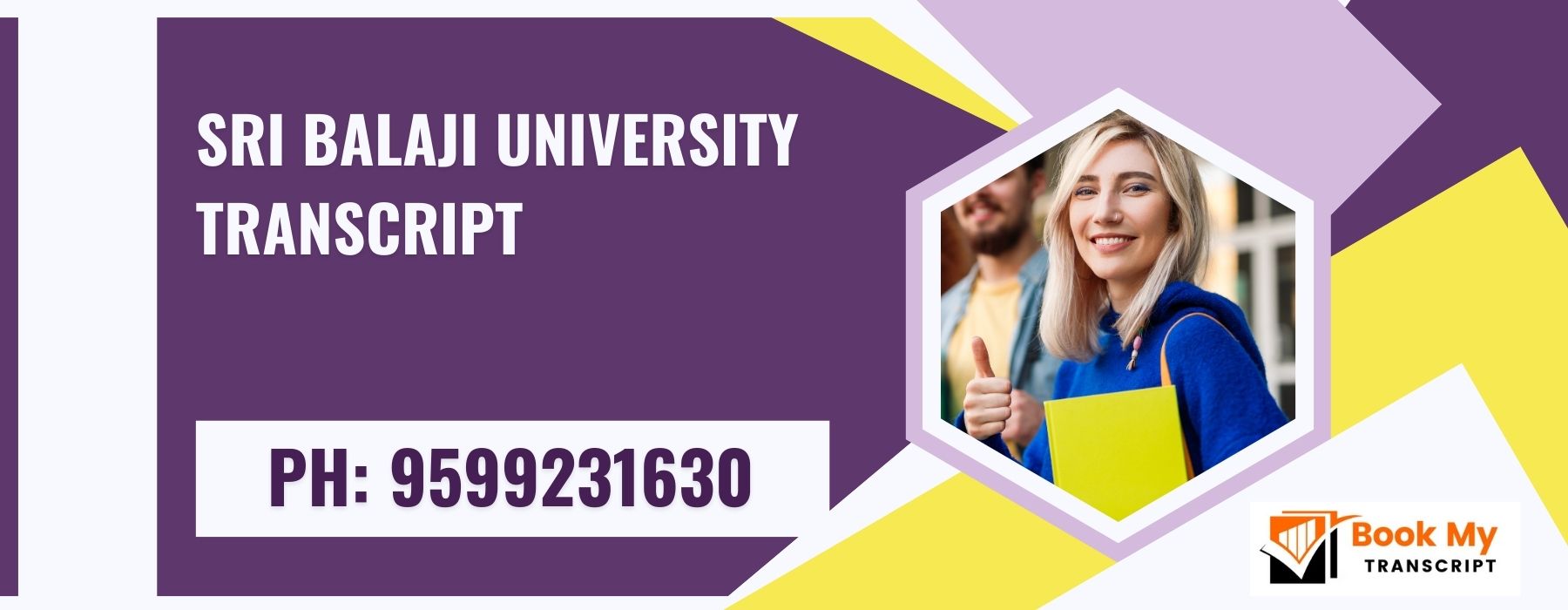 Sri Balaji University Transcript, Moi, Degree Certificate,  9599231630
