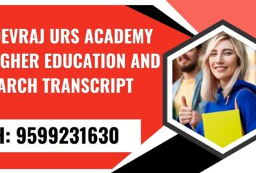 Sri Devraj Urs Academy of Higher Education and Research Transcript, Moi, Degree Certificate, 9599231630