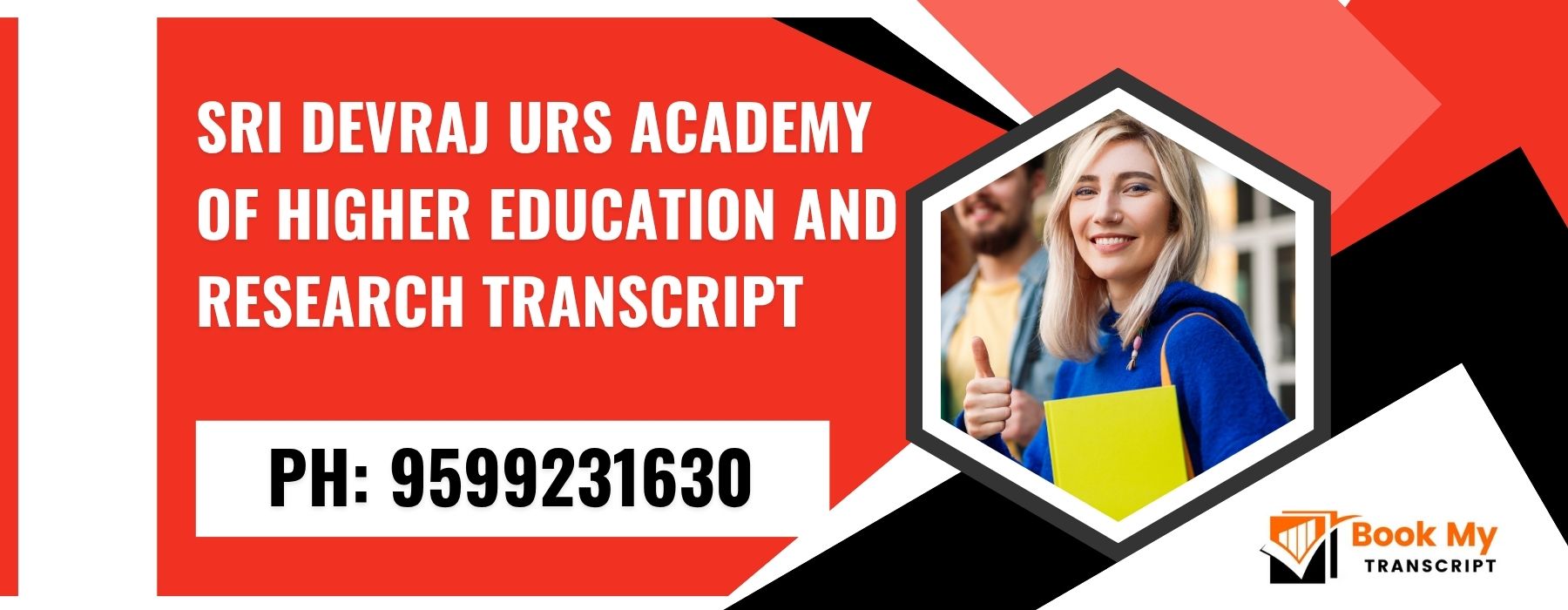 Sri Devraj Urs Academy of Higher Education and Research Transcript, Moi, Degree Certificate, 9599231630
